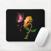 Sonnenblumen Hirnaneurysma Bewusstsein 1 Mousepad (Mit Mouse)