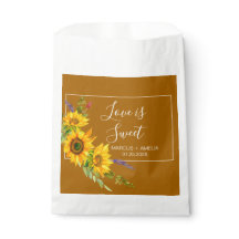 Sonnenblumen-Hochzeit im Herbst