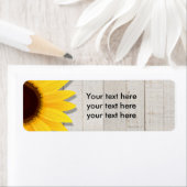 Sonnenblumen Holz rustikale Länderadressen (Insitu)