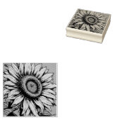 SONNENBLUMEN HOLZ STEMPEL (Stempel)