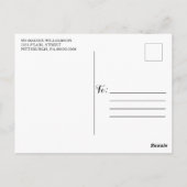 Sonnenblumen Holzbalken Lichter Ich mache GRILLEN Postkarte (Rückseite)