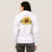 Sonnenblumen Hoodie (Schwarz voll)