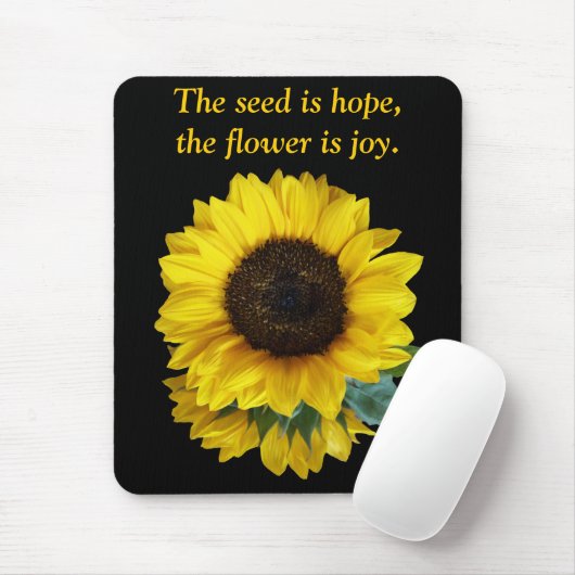 Sonnenblumen Hope & Joy Mousepad (Mit Mouse)