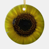 Sonnenblumen Hummel Bee 01 Ornament (Vorne)