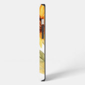 Sonnenblumen im Blut iPhone Hülle (Linke Seite)