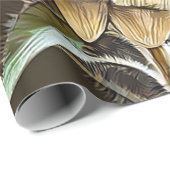 Sonnenblumen im Märchen Kunst, Dichtung und Musik Geschenkpapier (Rolleneckpunkt)