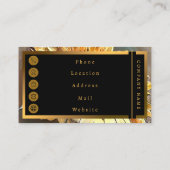 Sonnenblumen im Märchen Kunst, Dichtung und Musik Visitenkarte (Rückseite)