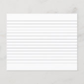 Sonnenblumen im Mason Jar Brautparty Rezept Karte (Rückseite)