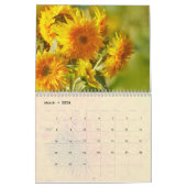 Sonnenblumen im Scioto-Kalender Kalender (Mär 2026)
