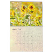 Sonnenblumen im Scioto-Kalender Kalender (Feb 2026)