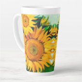 Sonnenblumen im Sommer Milchtasse (Linke Ecke)