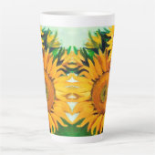 Sonnenblumen im Sommer Milchtasse (Vorderseite)