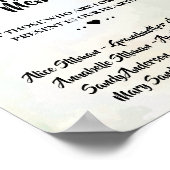 Sonnenblumen im Zeichen der Erinnerung Poster (Ecke)