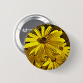 Sonnenblumen im Zoo Button (Vorne & Hinten)
