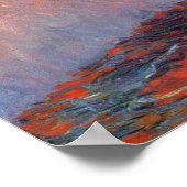 Sonnenblumen Impressionismus Poster (Ecke)