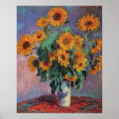Sonnenblumen Impressionismus Poster (Vorne)