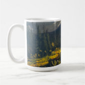 Sonnenblumen in den Bergen, von Gary Poling Kaffeetasse (Links)