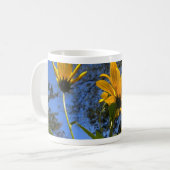 Sonnenblumen in der Sky Tasse (Vorderseite Links)