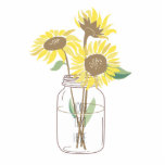 Sonnenblumen in einem Weckglas Freistehende Fotoskulptur<br><div class="desc">Sonnenblumen in einer Weckglasskulptur,  die Sie mit Ihrem Text personifizieren können</div>