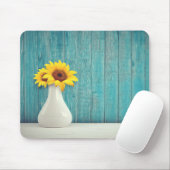 Sonnenblumen in einer Vase Mousepad (Mit Mouse)