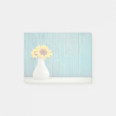 Sonnenblumen in einer Vase Post-it Klebezettel (Vorderseite)