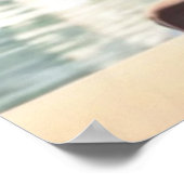 Sonnenblumen in einer Vase Poster (Ecke)