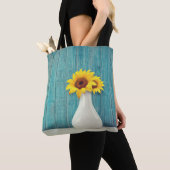 Sonnenblumen in einer Vase Tasche (Von Nahem)