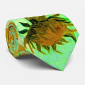 Sonnenblumen in einer Vase Van Gogh Fine Art Krawatte (Gerollt)
