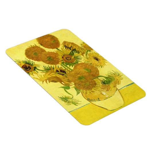 Sonnenblumen in einer Vase Van Gogh Fine Art Magnet (Rechte Seite)