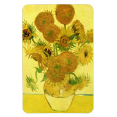 Sonnenblumen in einer Vase Van Gogh Fine Art Magnet (Vertikal)