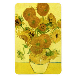 Sonnenblumen in einer Vase Van Gogh Fine Art Magnet