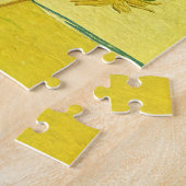 Sonnenblumen in einer Vase Van Gogh Fine Art Puzzle (Seite)