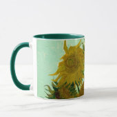 Sonnenblumen in einer Vase Van Gogh Fine Art Tasse (Links)