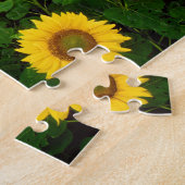 Sonnenblumen in Fargo, nördlich von Dakota Puzzle (Seite)