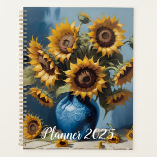 Sonnenblumen in Vase Planer