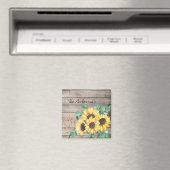 Sonnenblumen individuell magnet (In Situ (Geschirrspüler))
