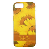Sonnenblumen Individuelle Name Case-Mate iPhone Hülle (Rückseite)