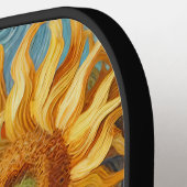 Sonnenblumen Inspiration Pickleball Schläger (Linke Seite)