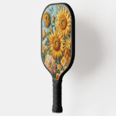 Sonnenblumen Inspiration Pickleball Schläger (Links)