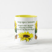 Sonnenblumen Inspirationssortiment Tasse (Zentrum)