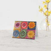 Sonnenblumen inspiriert von Kandinskys "Color Stud Karte (Gelbe Blume)