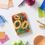 Sonnenblumen iPad Air Cover<br><div class="desc">Schöne Drei Sonnenblumen iPad Air Covers</div>