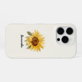 Sonnenblumen iPhone-Hülle iPhone Hülle (Rückseite (Horizontal))