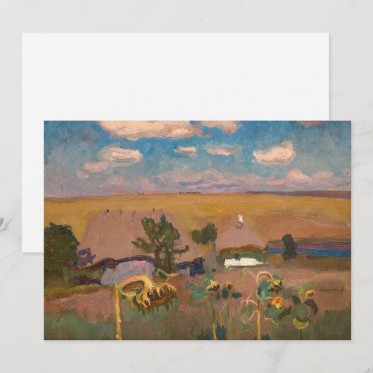 Sonnenblumen | Jan Stanisławski (Vorne/Hinten)