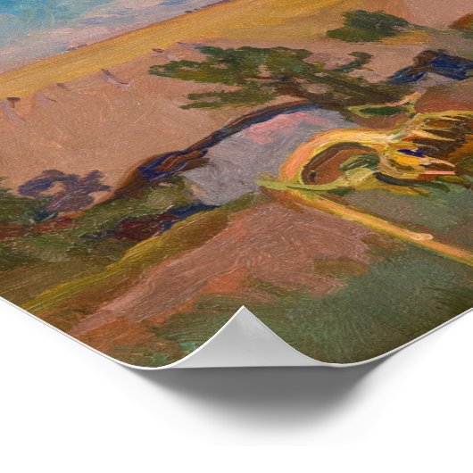 Sonnenblumen | Jan Stanisławski Poster (Ecke)