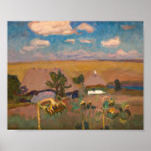 Sonnenblumen | Jan Stanisławski Poster (Vorne)