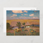 Sonnenblumen | Jan Stanisławski Postkarte (Vorne/Hinten)