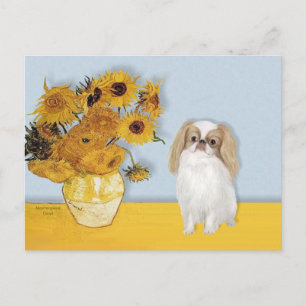 Sonnenblumen - Japan-Chin (L1) Postkarte
