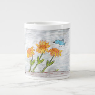 Sonnenblumen Jumbo-Tasse