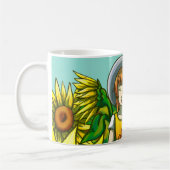 Sonnenblumen Kaffeetasse (Links)